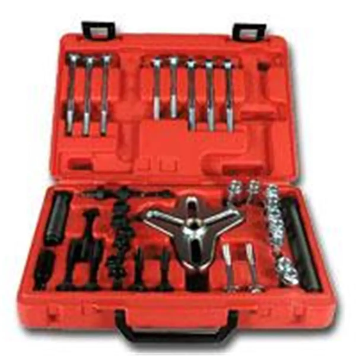 Astro Pneumatic AST7846 Harmonic Balancer Puller Set, Compatible with Tapped Flywheels and 2-Cycle Motors, Two-Cycle Motors