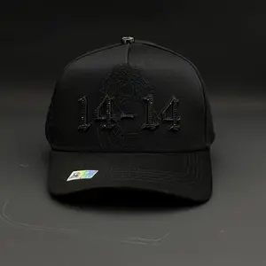 Ni Hats “14-14 Total Black”