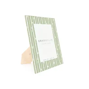 The Veranda Bamboo Vertical Picture Frame - Celadon Green (NO LAUNCH)