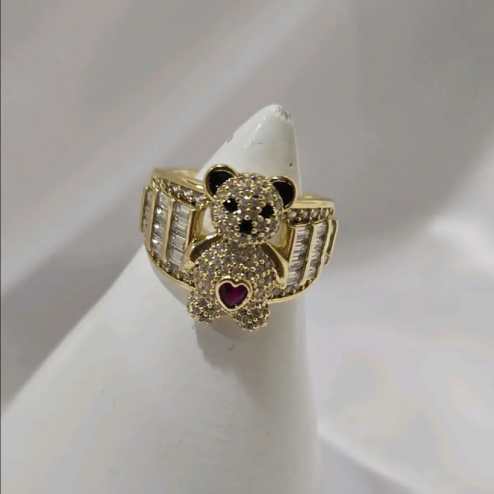 Ada Joyeria #127 anillo osito color gold plated Ada Joyeria #127 anillo osito color gold plated
