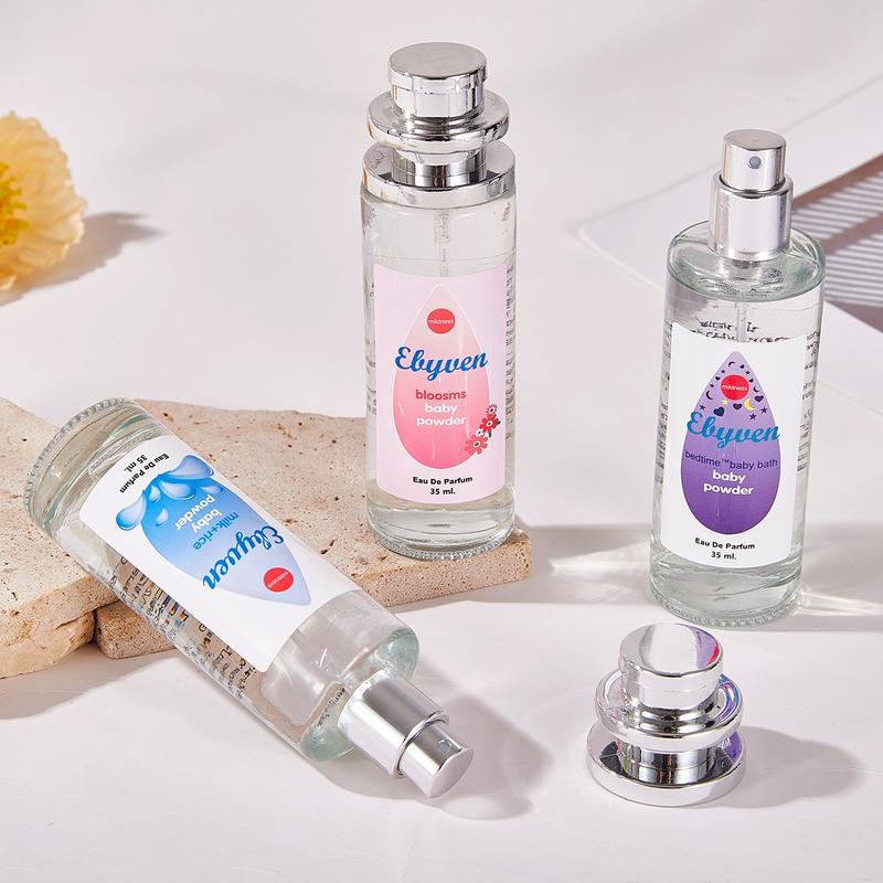 Pagoda Perfume for Women 35ML Four Colors Options White Baby Skin Scent Pink Sweet Floral Blue Soft Milky Scent Purple Lavender Relaxing Scent Multi Scenario Floral Scents Perfume