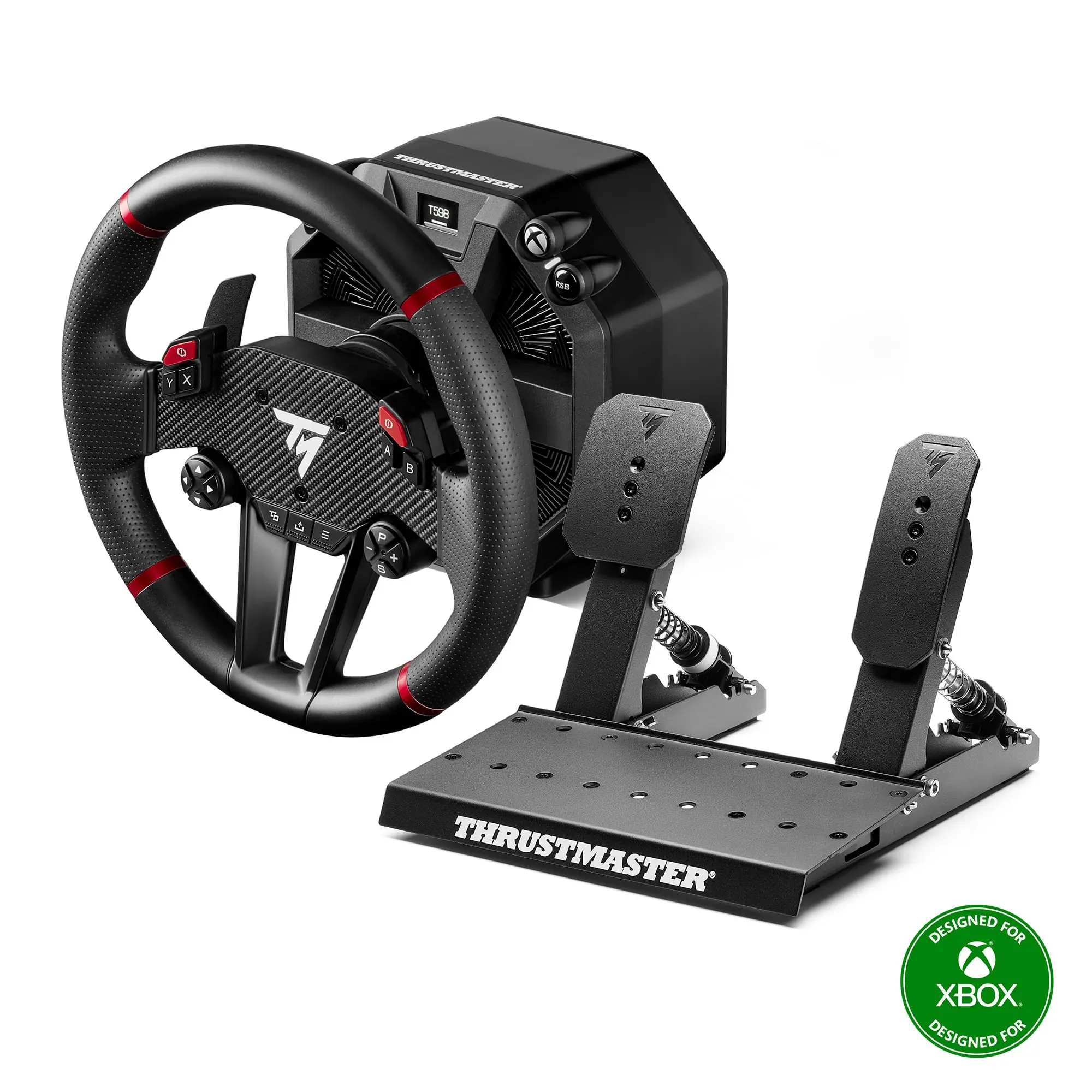 Thrustmaster - T598 Racing Wheel & Pedals  5Nm Direct Drive Force Feedback Sim Racing Wheel for Xbox Series XS, Windows - Black