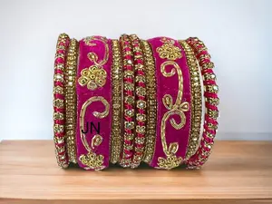 Women's Velvet Bangles - Soft and Comfortable
