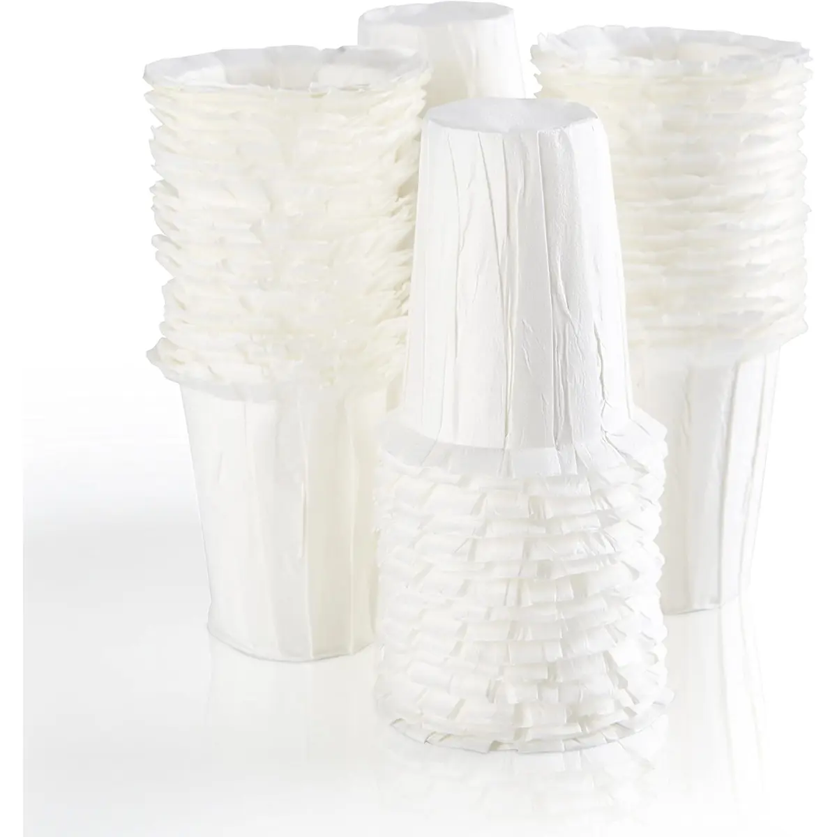 i Cafilas 100 Pcs Disposable Filters Paper K Carafe Filter Cups K Carafe Pods Compatible with kerig 2.0 machine pod Tea Coffee
