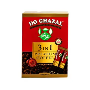 Do Ghazal 3 in 1 Premium Coffee - 20 Sachet x 20g Beverage