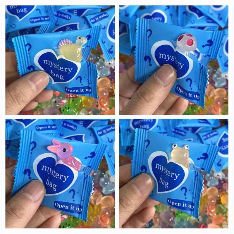 20pcs/setMini Luminous Animal Resin Model,  Glow in The Dark Miniature Resin Model, DIY Craft for Home Decor, Birthday Party Gift, Ornaments