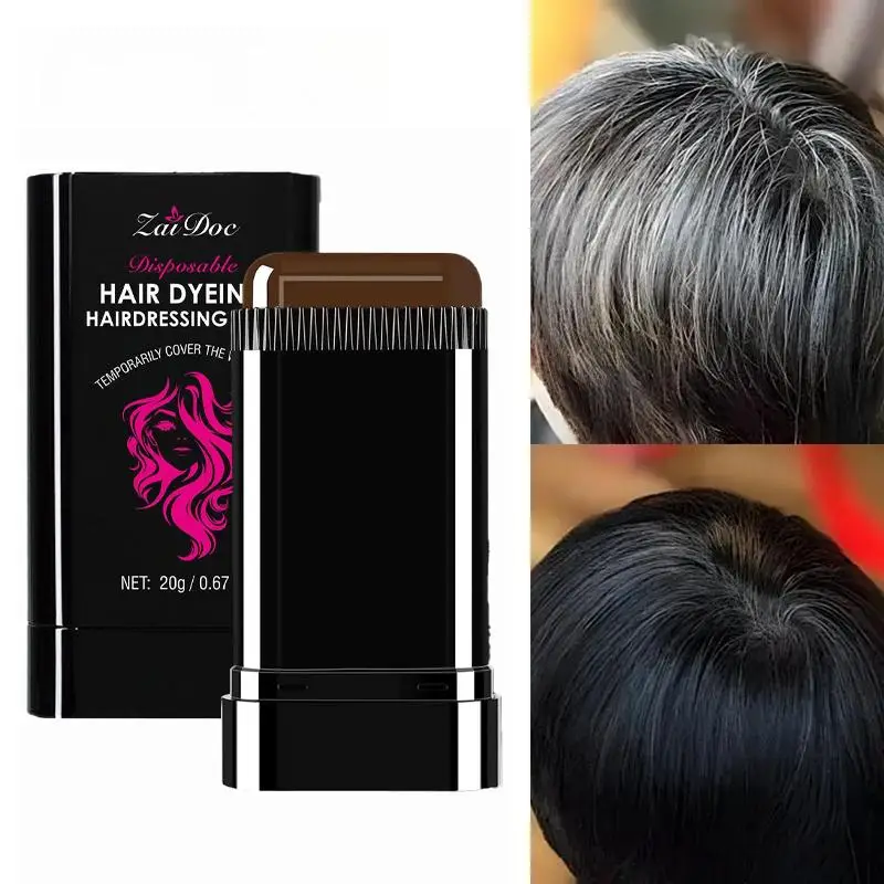 Disposable Hair dye comb -Buy 2 get 1 HAIR COLOR COMB ,Covers Gray Hair,Easy to Color, Portable for Quick Touch - Ups, Resists Fading and Clumping