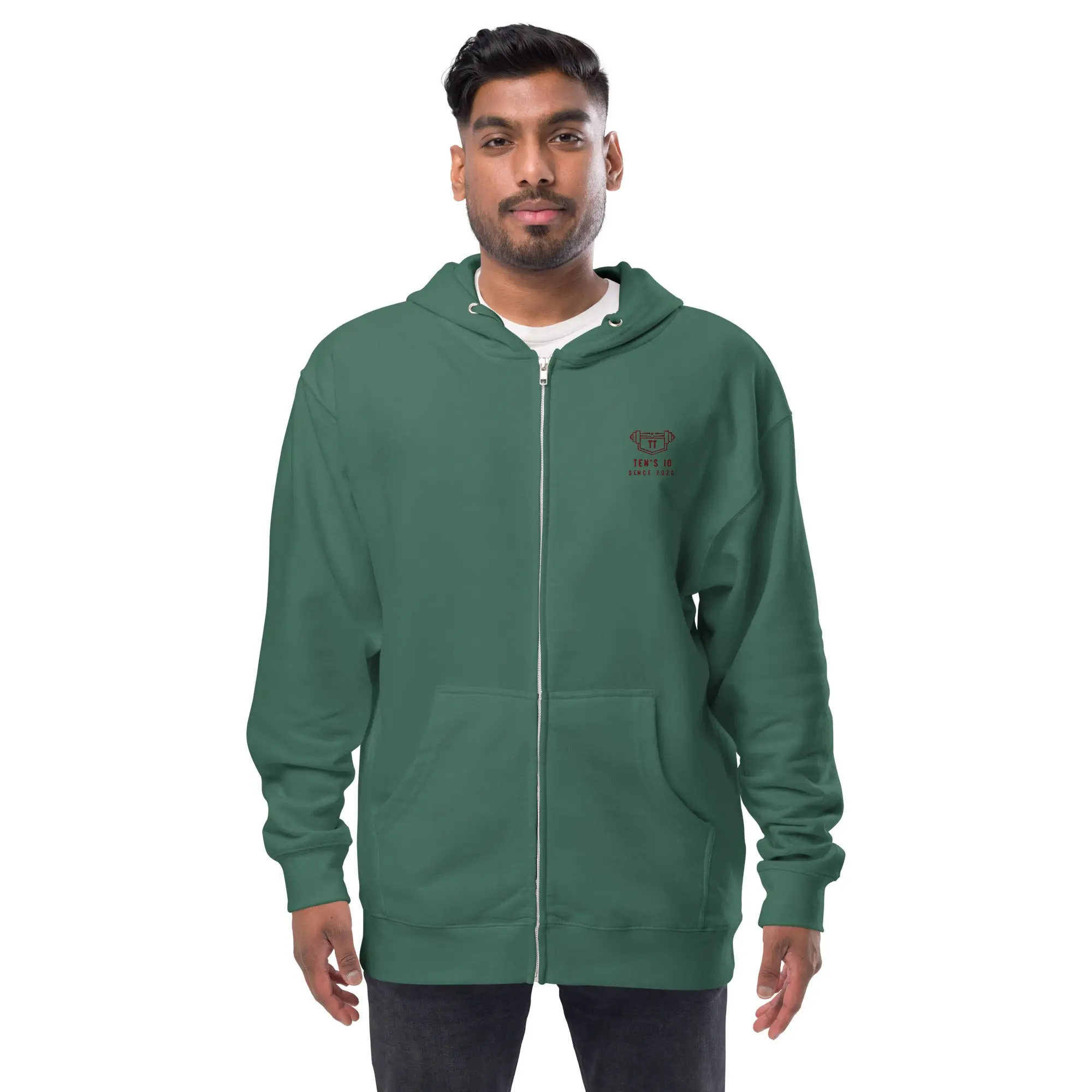 Prime Flex Unisex Fleece Zip-Up Hoodie – Premium Comfort, Everyday Style