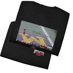 Brutus Buckeyes Ohio Snow 2 Sides T-Shirt Football Merch Gift For Fan The Game Tee Classic Fit Cotton Shirt Relax Cotton T-Shirt