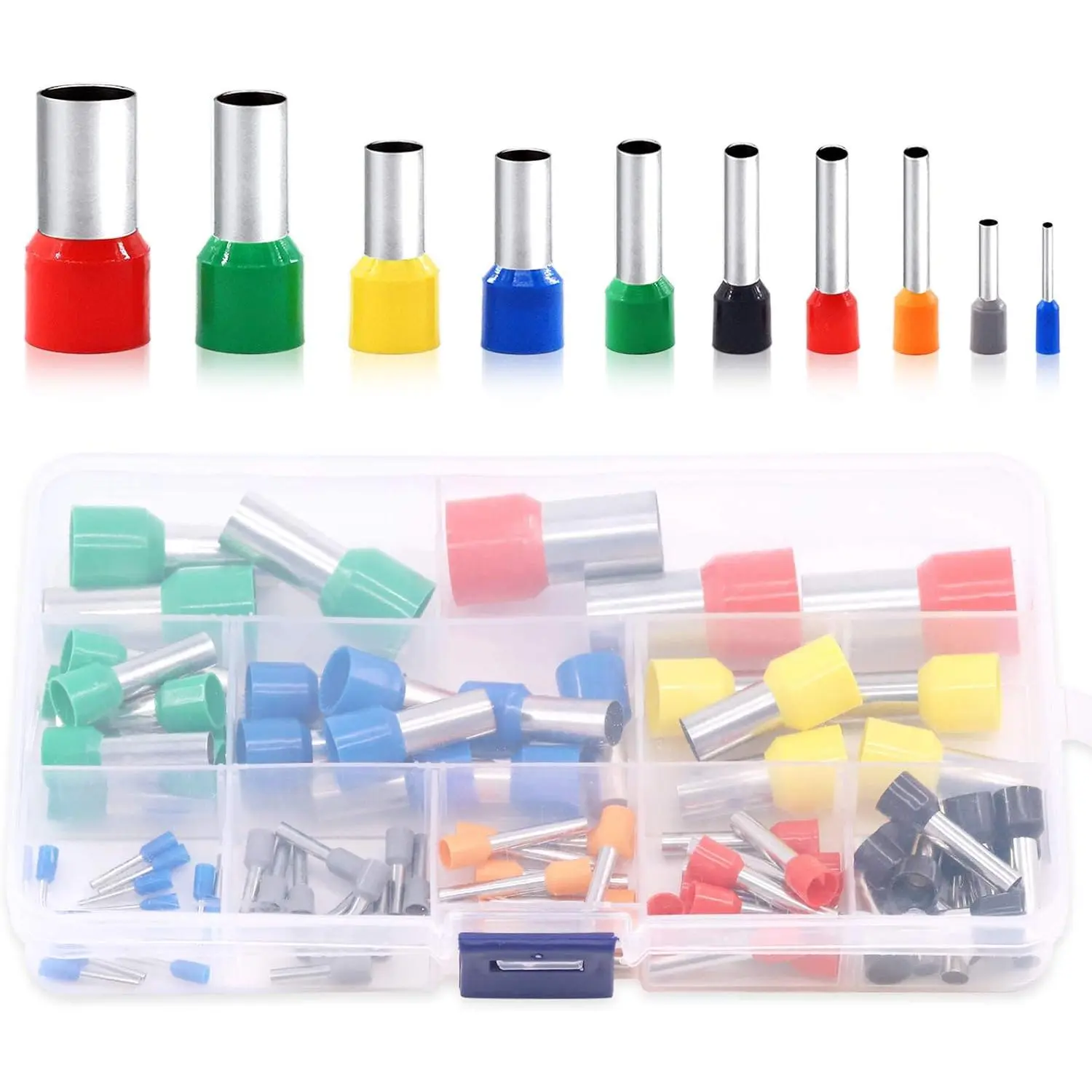 75Pcs Copper+Plastic Polymer Clay Cutters Set - 15 Sizes Stainless Steel & Plastic Round Molds, 1.5mm Ceramic Dotting Tool, Specialty Hand Tools for Christmas Sugar Crafts, Thanksgiving Sculpture, Children's Day Baking