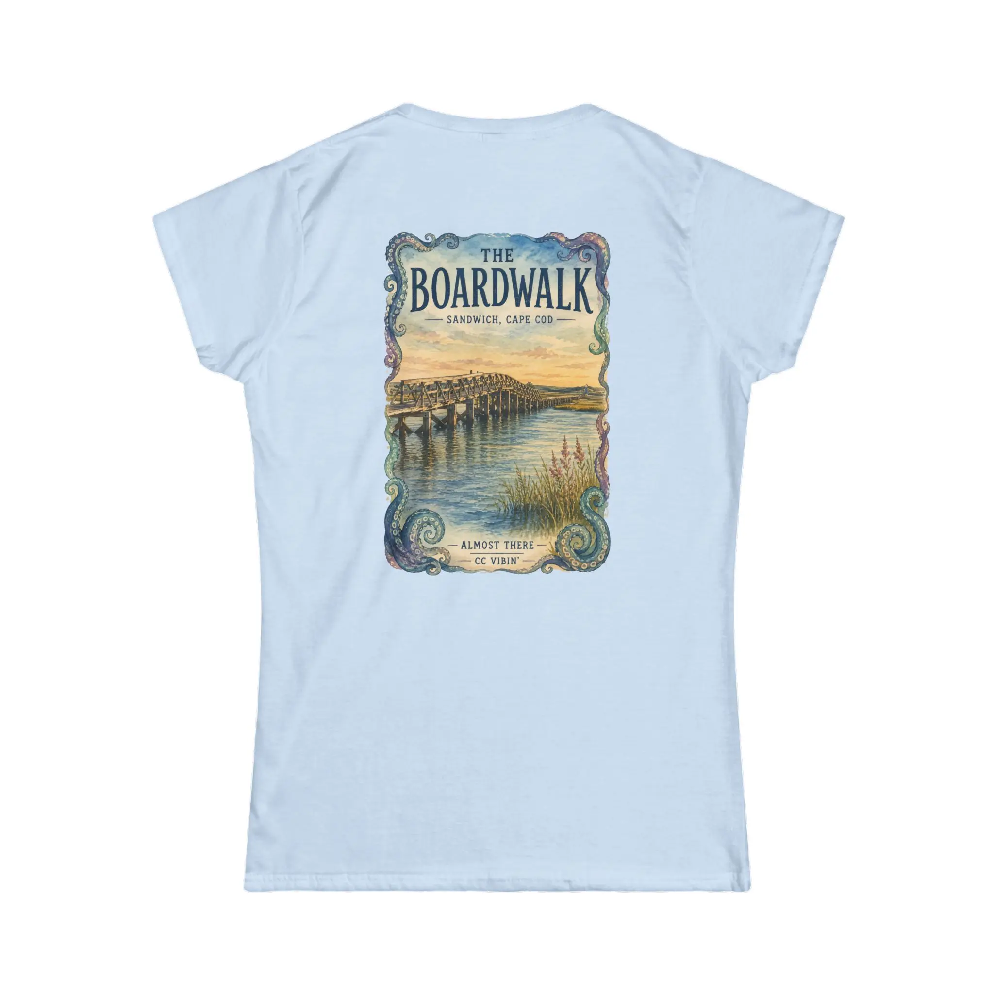 Boardwalk | Women's T-Shirt | Cape Cod Vibin' | Sandwich