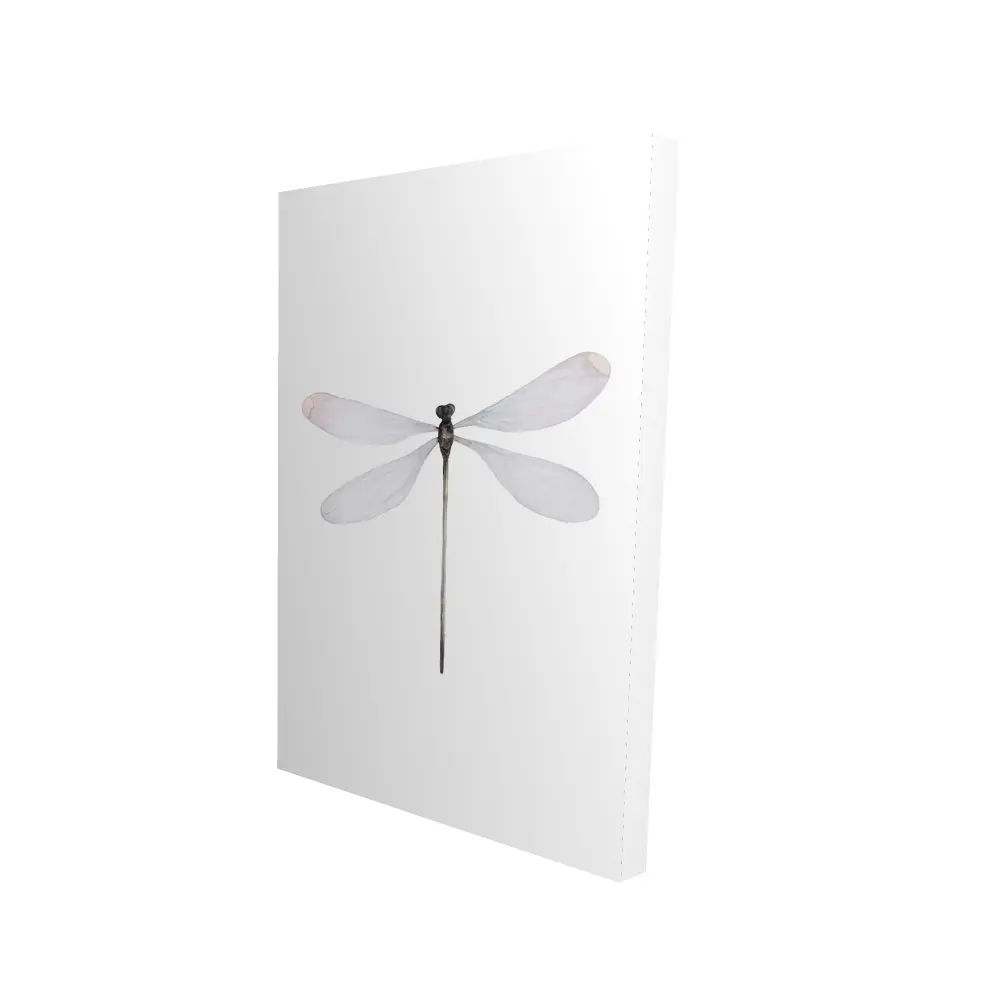 360 Stand Minimalist Dragonfly Insect Wall Print - 24x36in Nature-Inspired Artwork, Home Wall Decor Decoration, Ideal Gift for Home or Office Use, Artistic, Room, High Def Print, Room Decorations, Home/Office