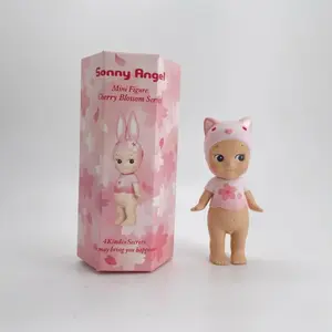 Sonny Angel Blind Box Gift, Cherry Blossom V1 V2 V3 V4 Sakura Series Collectible Mini Figure Toy