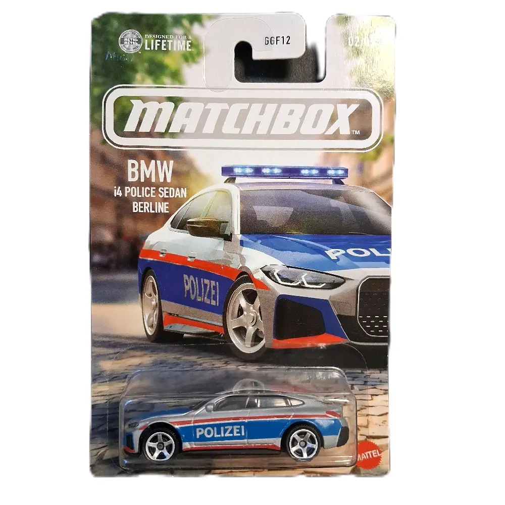 BMW i4 Police Sedan Berlin