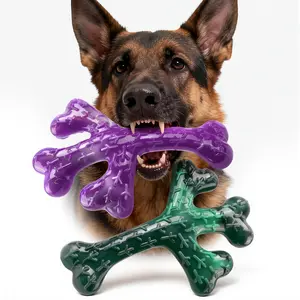 Apasiri Aggressive Chewers Dog Chew Toys Tough Dog Toys for Aggressive Chewers Large Breed, Indestructible Dogs Toy for Gift, Interactive to Keep Them Busy
