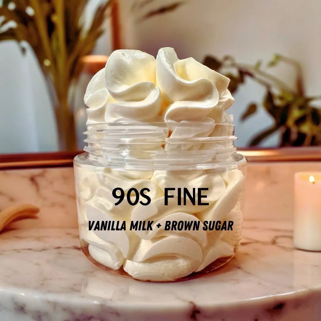 Vanilla Bean, Steamed Milk, and Brown Sugar Body Butter Cream - Hydrating and Nourishing - Sustainable Ingredients - Lotions  Moisturizing