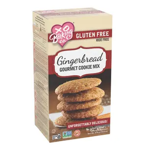 XO Baking Co. Gluten-Free Rice-Free Soy-Free Dairy-Free Non-GMO Gingerbread Cookie Mix Unforgettably Delicious