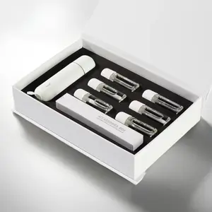 Car Club Vent Diffuser with 6 Pre-Filled Scents, USB-C Rechargeable, Magnetic Design, Touch Control & LED Light, Ultrasonic Aroma Technology, Portable Car Scenting Oil Diffuser