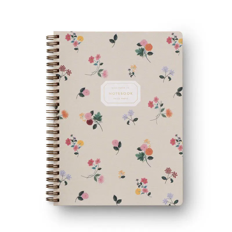 RIFLE PAPER CO. | Ditsy Dahlia Spiral Notebook