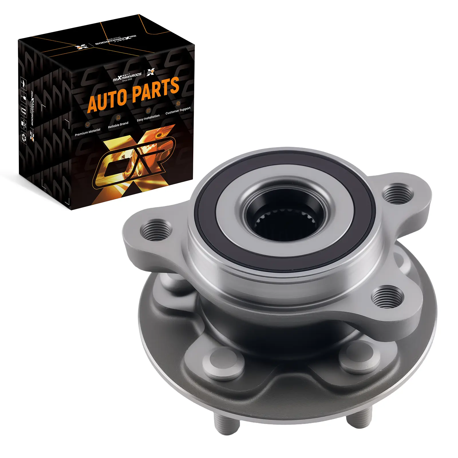 Front Wheel Hub Bearing Assembly compatible for Toyota Corolla 2019-2024 513402 H513402