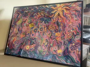 Below the Sun So Above Painting - Original Artwork by Mason A