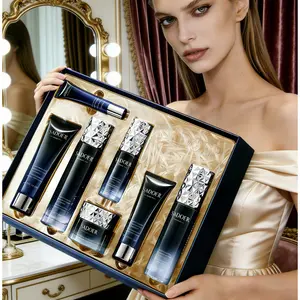 Collagen Lifting Luxury 7-Piece Kit, Anti Aging Set, Deep Clean & Nourishing Facial Skin Care Gift Set, Face Lift Kit