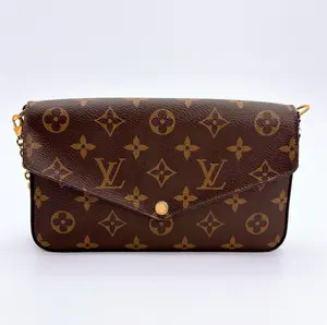 Pre-owned Louis Vuitton Damier Pochette Felicie Bag