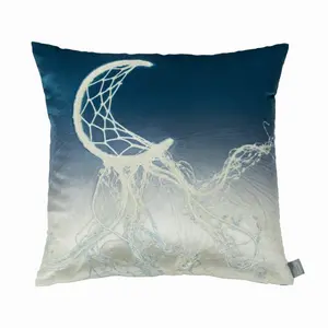 Moon Catcher Ombre Twilight Ivoire Signature Velvet Pillow