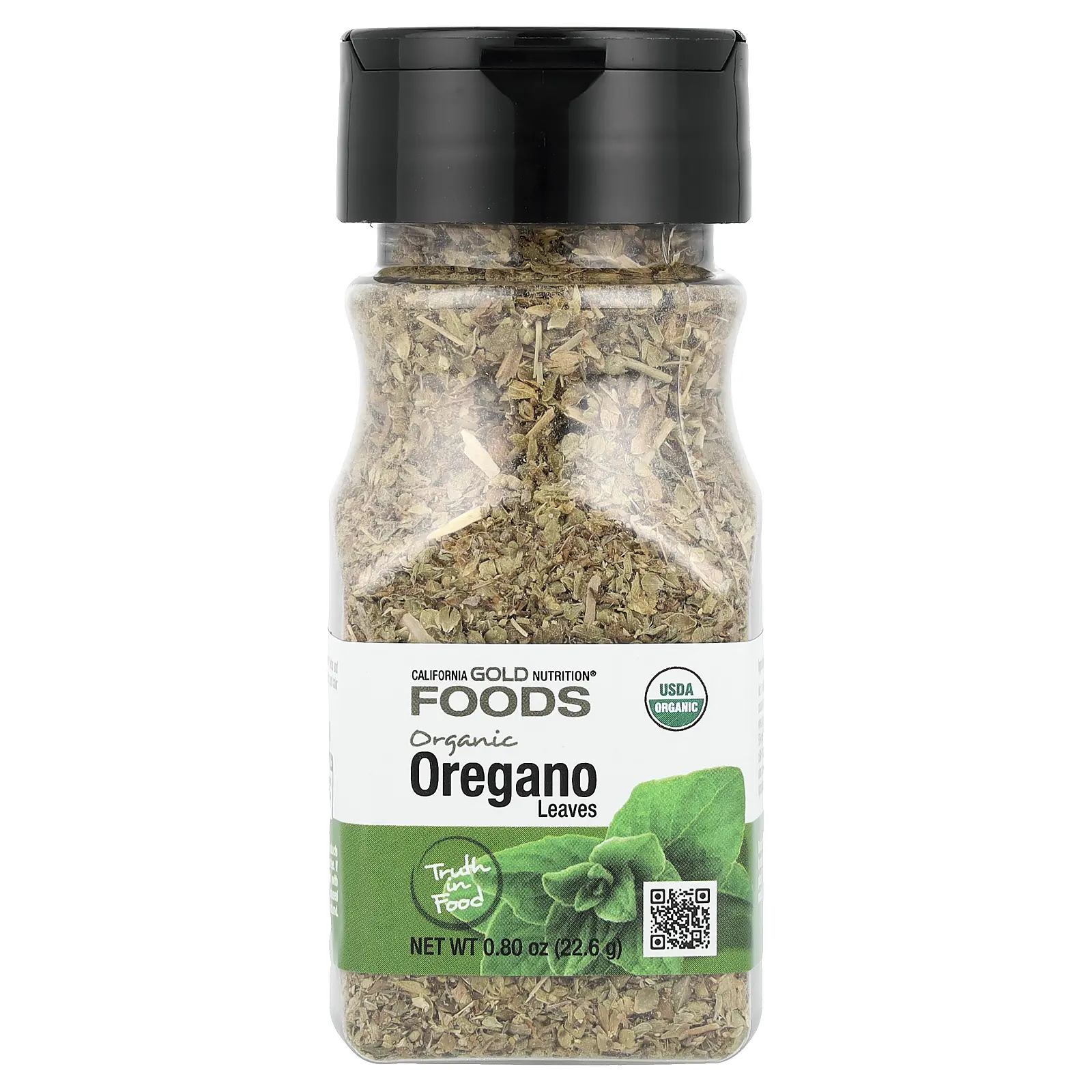 California Gold Nutrition Foods, Organic Oregano, 0.8 oz (22.6 g)