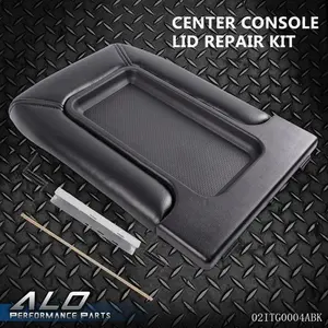Center Console Lid Armrest Fit For 1999-2007 Avalanche Silverado Sierra Black