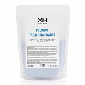 Premium Dust-Free Bleach Powder for Hair – Anti-Yellow Formula, Up to 7 Levels of Lift, Professional Hair Lightener & Bleach Powder – 17.64 oz / 500g