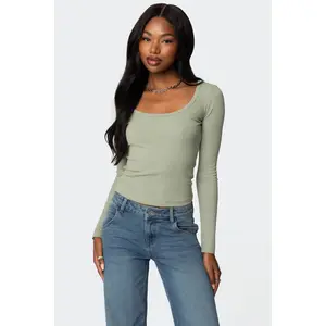 Makenna Scoop Neck Top Makenna Scoop Neck Top