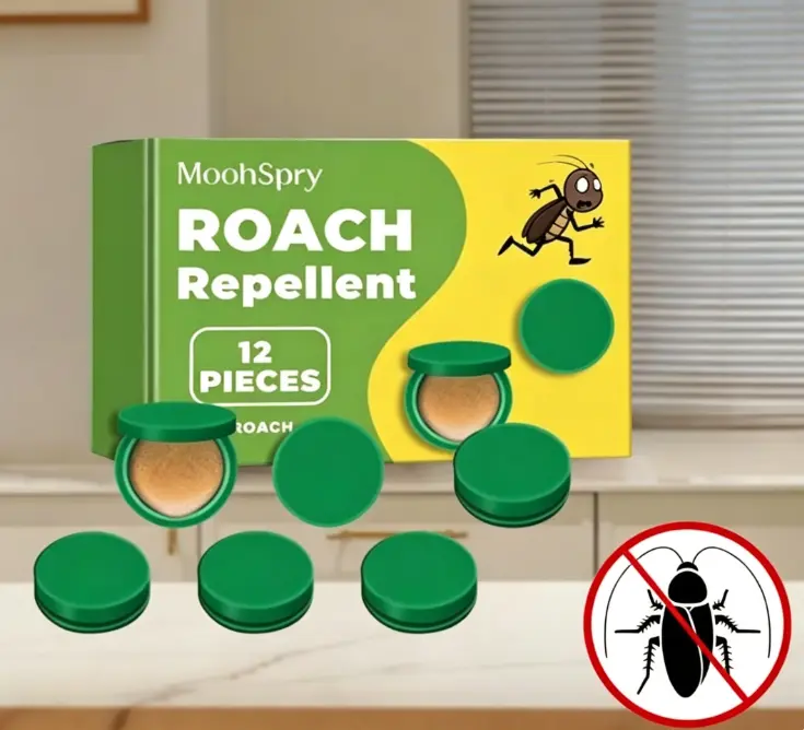 12 Pack Roach Killer Indoor Infestation Roaches Gel Bait Stations, Powerful Cockroach Killer Indoor Home for Roach Infestation, Long-Lasting & Effective Cockroach Gel Bait, Easy to Use & No Mess