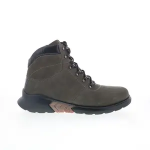 Dingo Traffic Zone Lace-Up DI-308 Mens Gray Suede Casual Dress Boots