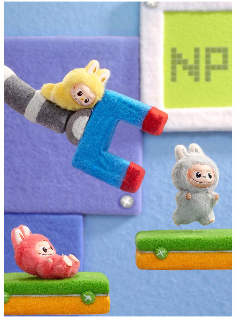 POP MART THE MONSTER Pin for Love Series - Vinyl Plush Pendant blind box (A-M)