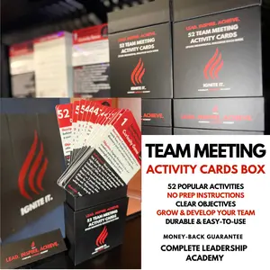 TEAM ACTIVITY CARDS Box TEAM ACTIVITY CARDS Box