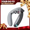 SKG Neck Massager with Heat, 9D Portable Deep Tissue Neck Massager, Cordless Electric Cervical Massager Gifts for Men and Women, SKG Power Neck Massager