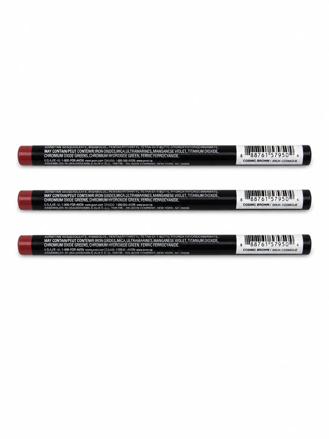 FMG Glimmer Eye Liner Cosmic Brown Set Of 3