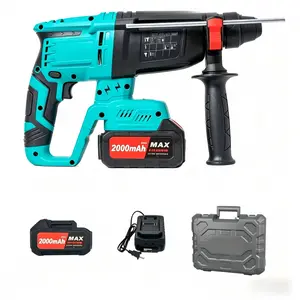 Multi-Function Electric Cordless Hammer Drill Efficient Wall Floor Rock Drilling Tool