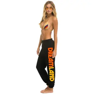 DREAMLAND TIGER SWEATPANTS - BLACK
