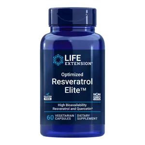 Life Extension Optimized Resveratrol Elite™ 60 Vegetarian Capsules Life Extension Optimized Resveratrol Elite™ 60 Vegetarian Capsules