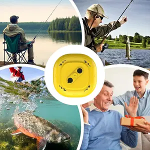 Wireless oxygen machine, IPX7 waterproof pump portable and lightweight adjustable speed belt typce-C charging endurance 14 hours suitable for outdoor fishing