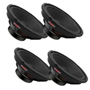 5 Core 8 Inch Car Woofer Audio 4Pcs 1000W 4Ohm Deep Bass Subwoofer Component Loud Speaker System