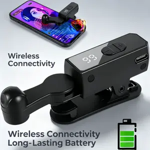 2026 Upgraded Smartphone Auto Clicker Accessory, Built-in Battery, Cordless Operation, Mobile Device Tool for Live Streaming Likes and Gaming
