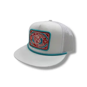 Lazy J Hat - White Round Pen