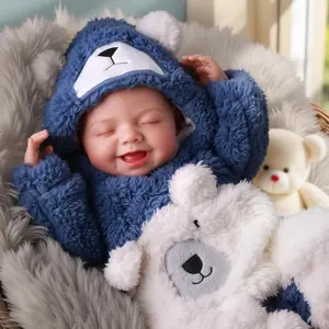 BABESIDE Lifelike Reborn Baby Dolls 20Inch Fabric Body Vinyl Limbs Real Life Baby Dolls with Toy Accessories for Kids Age 3+ Suitable Gifts for Mother's Day Valentine's Day Children's Day & Christmas