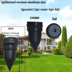 Hidden Key Safe Disguised as Sprinkler Head, Outdoor Waterproof Key Holder for Garden Lawn, Anti-Theft Hidden Key Storage, Durable and Easy to Install, Perfect for Yard, Garden, and Home Backup Key Security