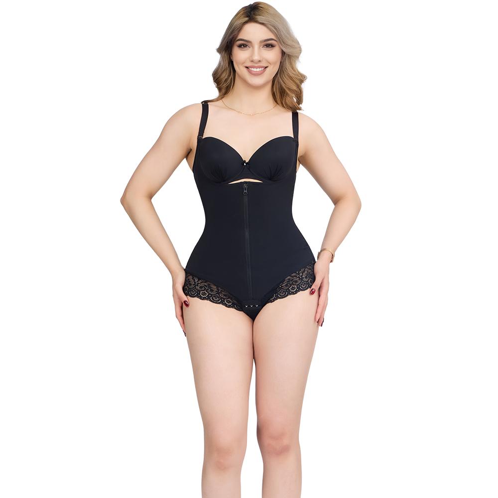 SHAPSHE Waist Trainer Bodysuit for Women Butt Lifter Faja Shapewear