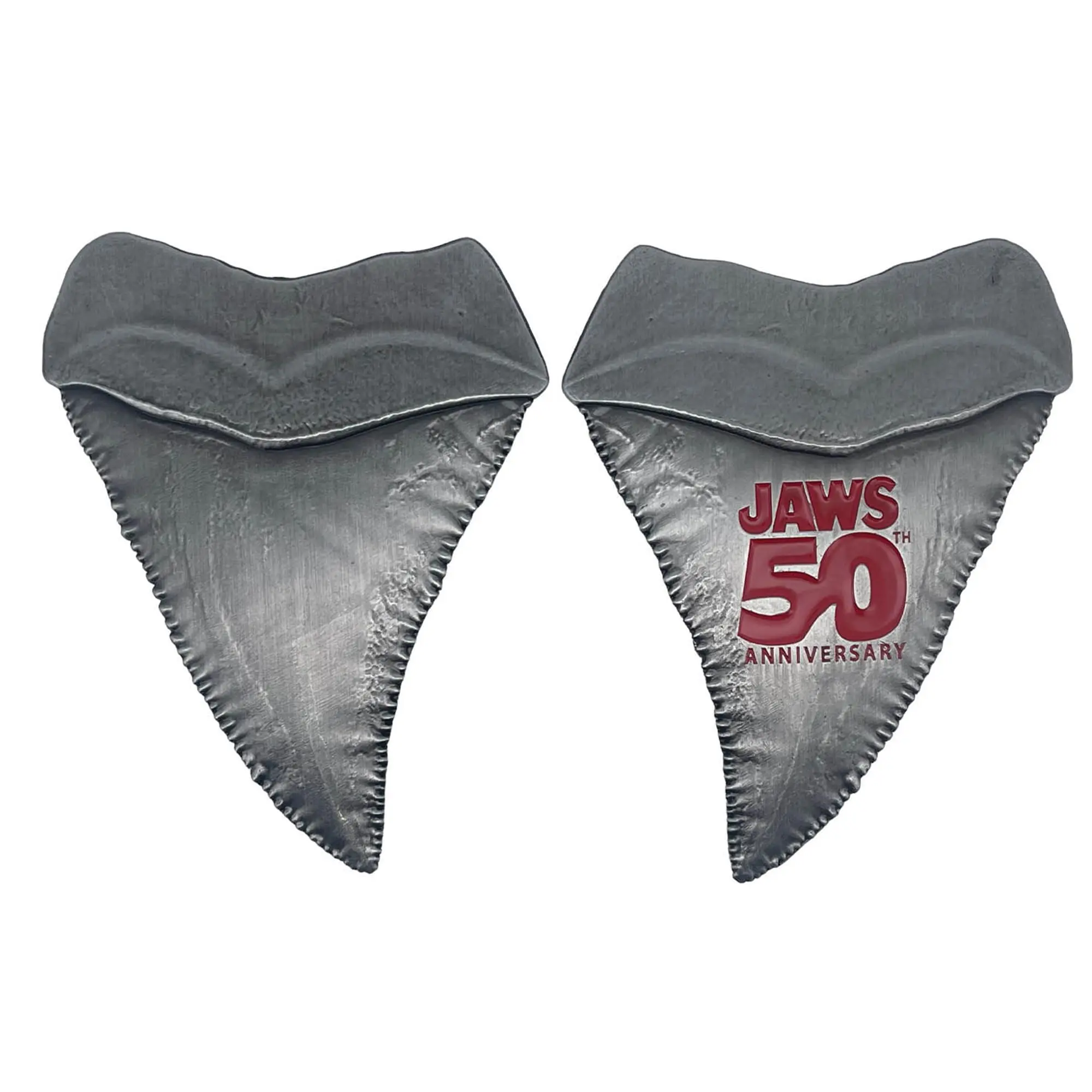 Jaws 50th Anniversary Shark Tooth Limited Edition Metal Medallion
