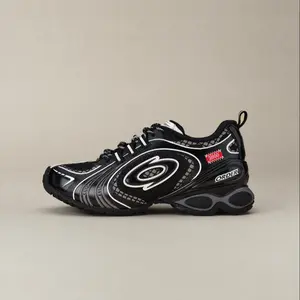 OLD ORDER Turbo GT Casual Sneakers for Women & Men, Black Platform Athletic Shoes, Height Increasing Fashion Sneakers for Everyday Wear